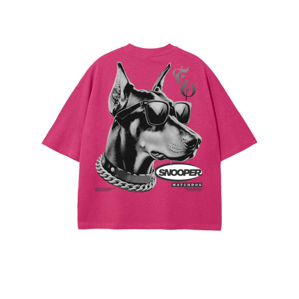 Snooper Cropped Oversized T-Shirt - The One PR