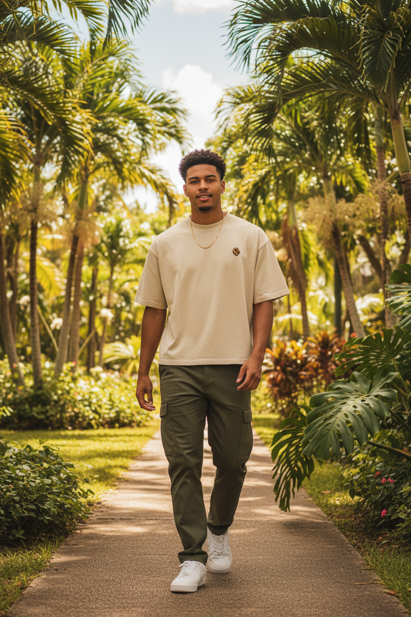 The One Cropped Heavyweight Tee