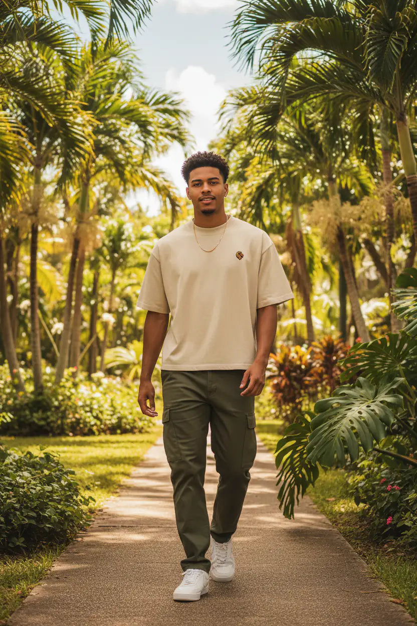 The One Cropped Heavyweight Tee - The One PR