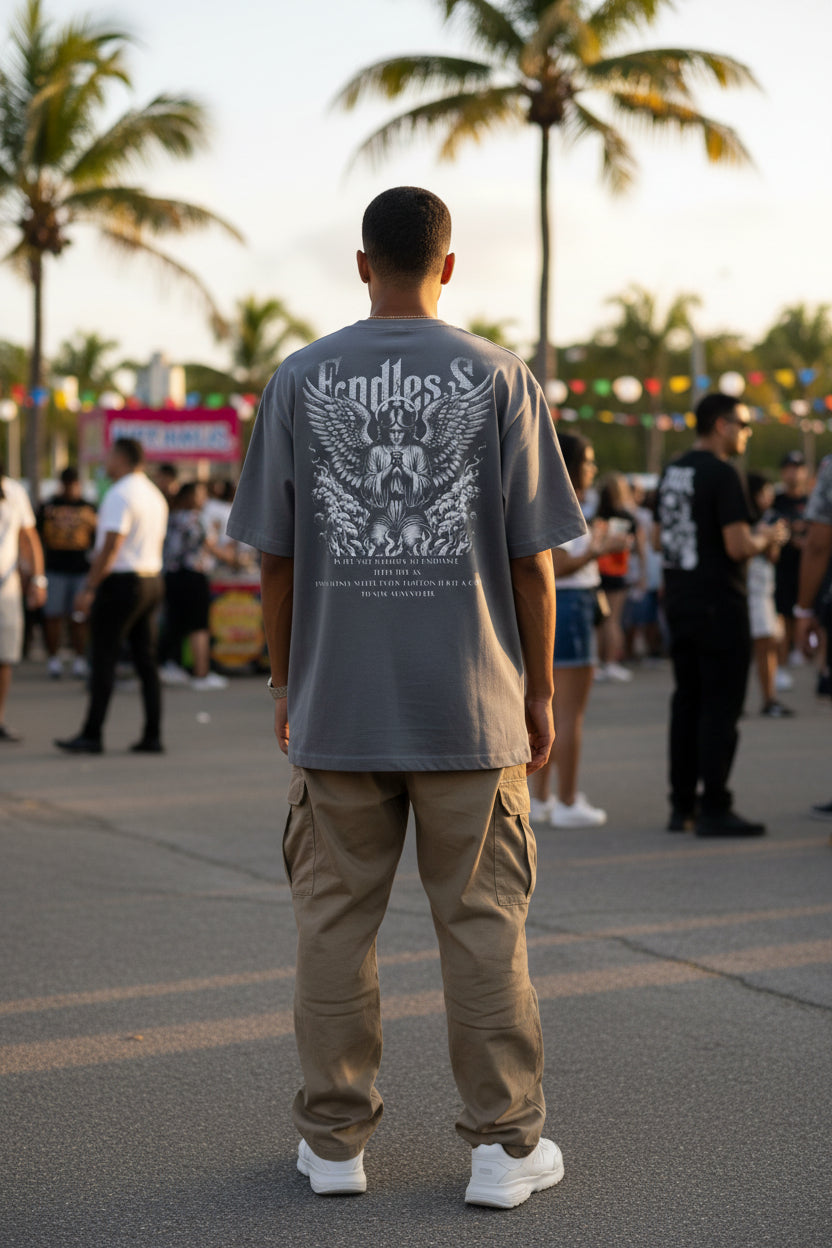 Endless Drop-Shoulder Tee