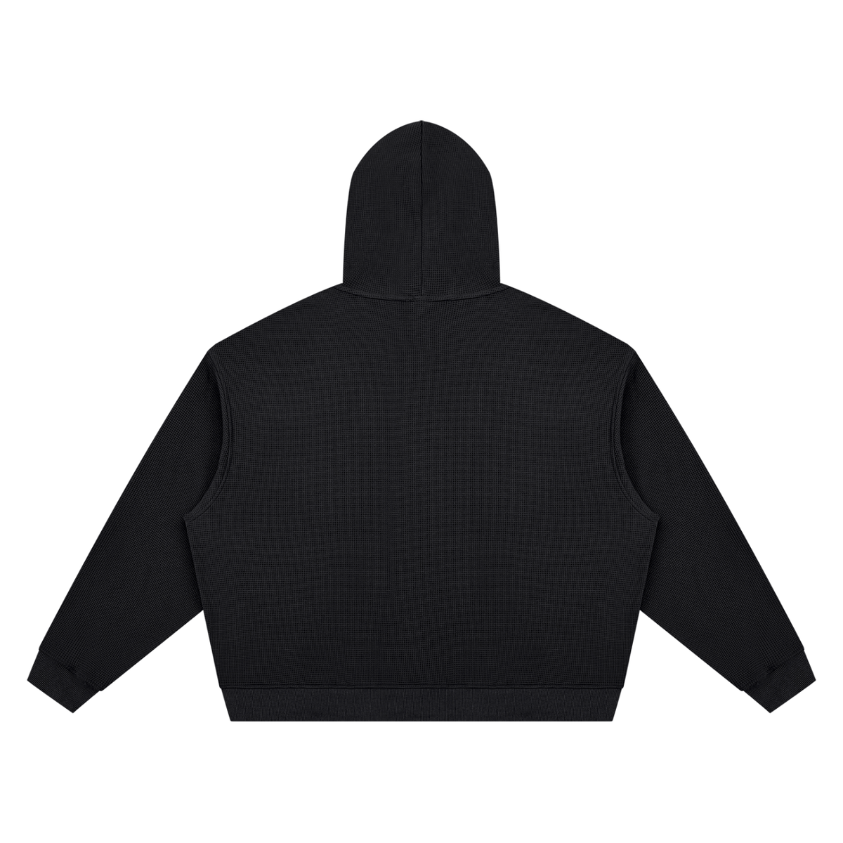 The One Sudadera con Capucha Waffle Boxy