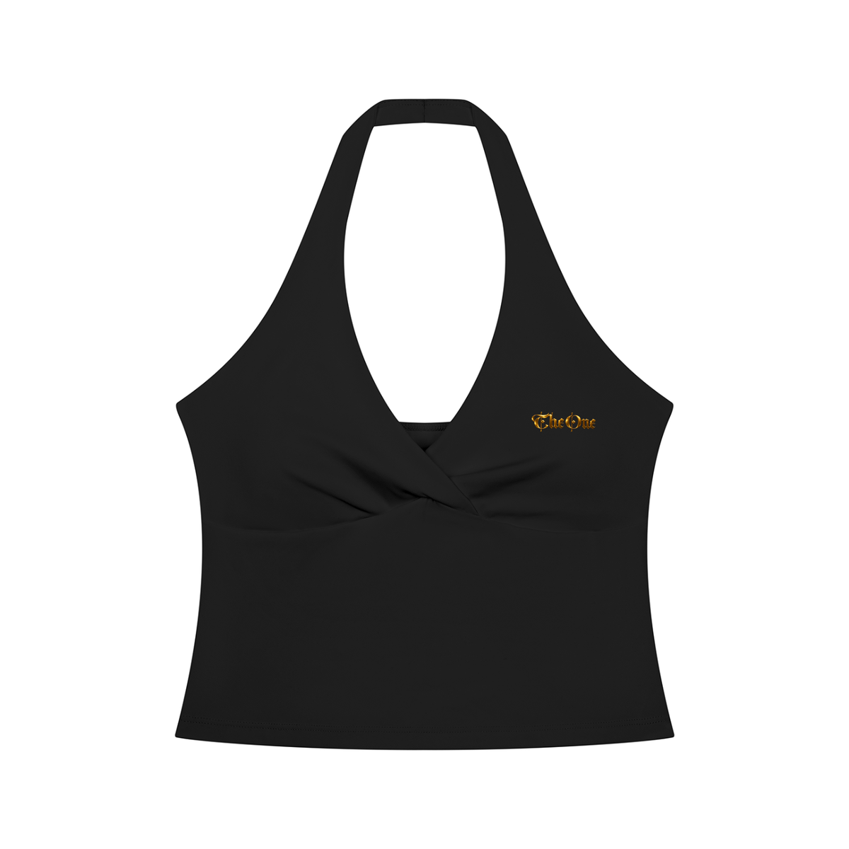 The One Top Halter Fruncido