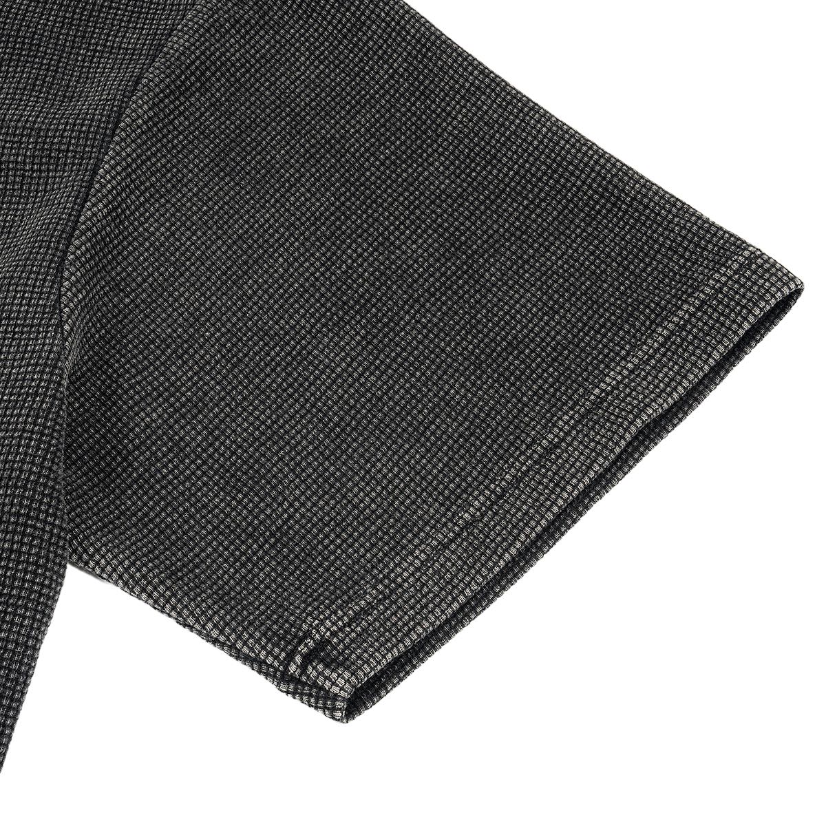 Leader Heavyweight Waffle-Texture Washed Cropped Boxy T-Shirt - The One PR