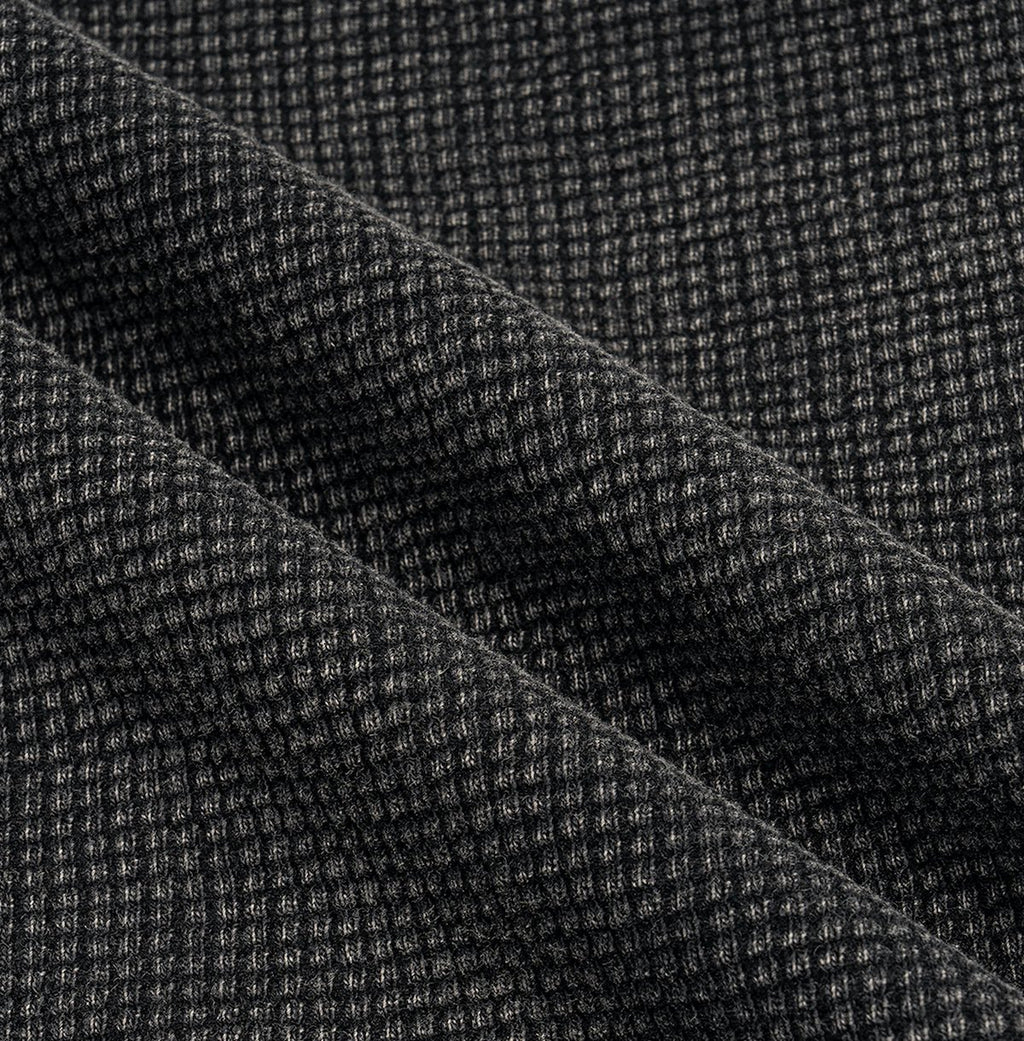 Leader Heavyweight Waffle-Texture Washed Cropped Boxy T-Shirt - The One PR