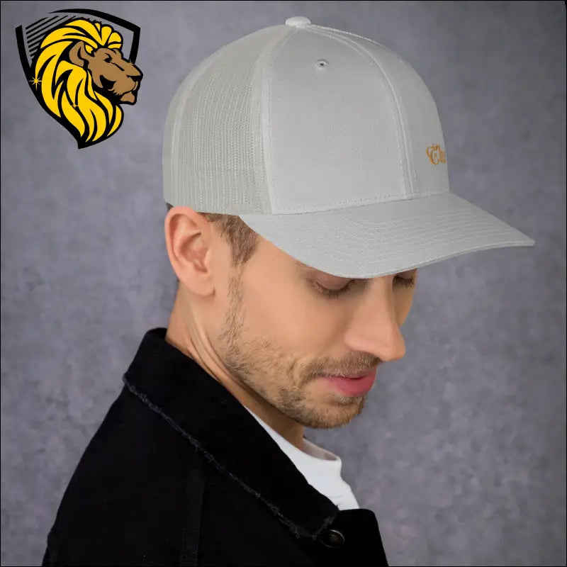 Black Baseball Cap with Gold The One Embroidery for a Bold Look