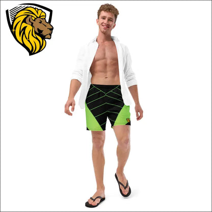 Black&Green Swim Trunk