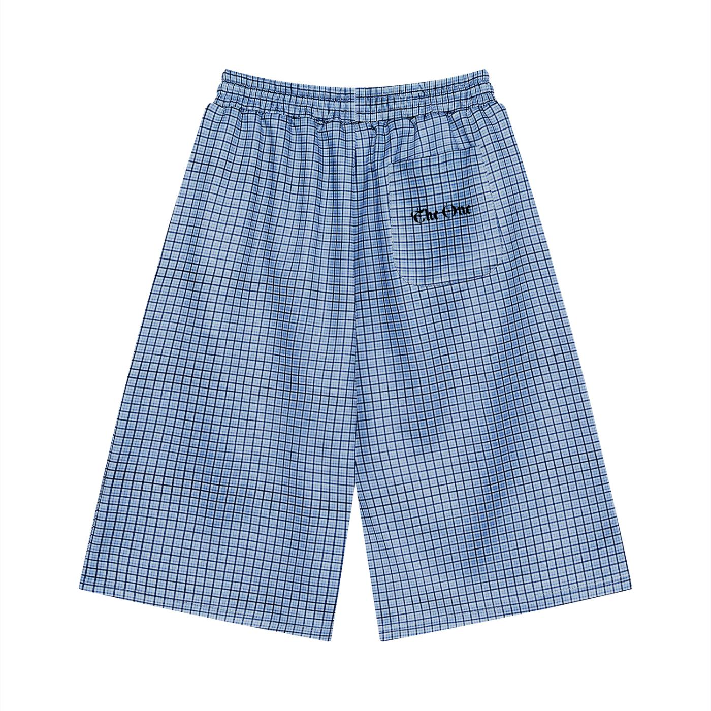 The One Plaid Drawstring Shorts