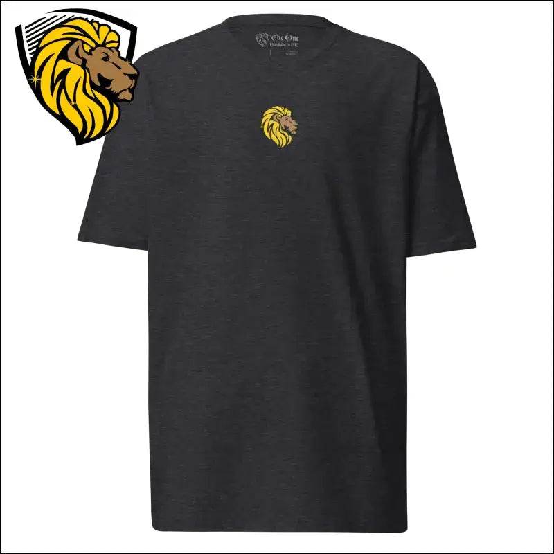 Colorful Day heavyweight tee• 100% combed ring-spun cotton
• Charcoal Heather and Carbon Grey is 60% cotton and 40% polyester
• Fabric weight: 6.5 oz/yd² (220 g/m²)
• 20 singles
• Regular fit
•The One PR