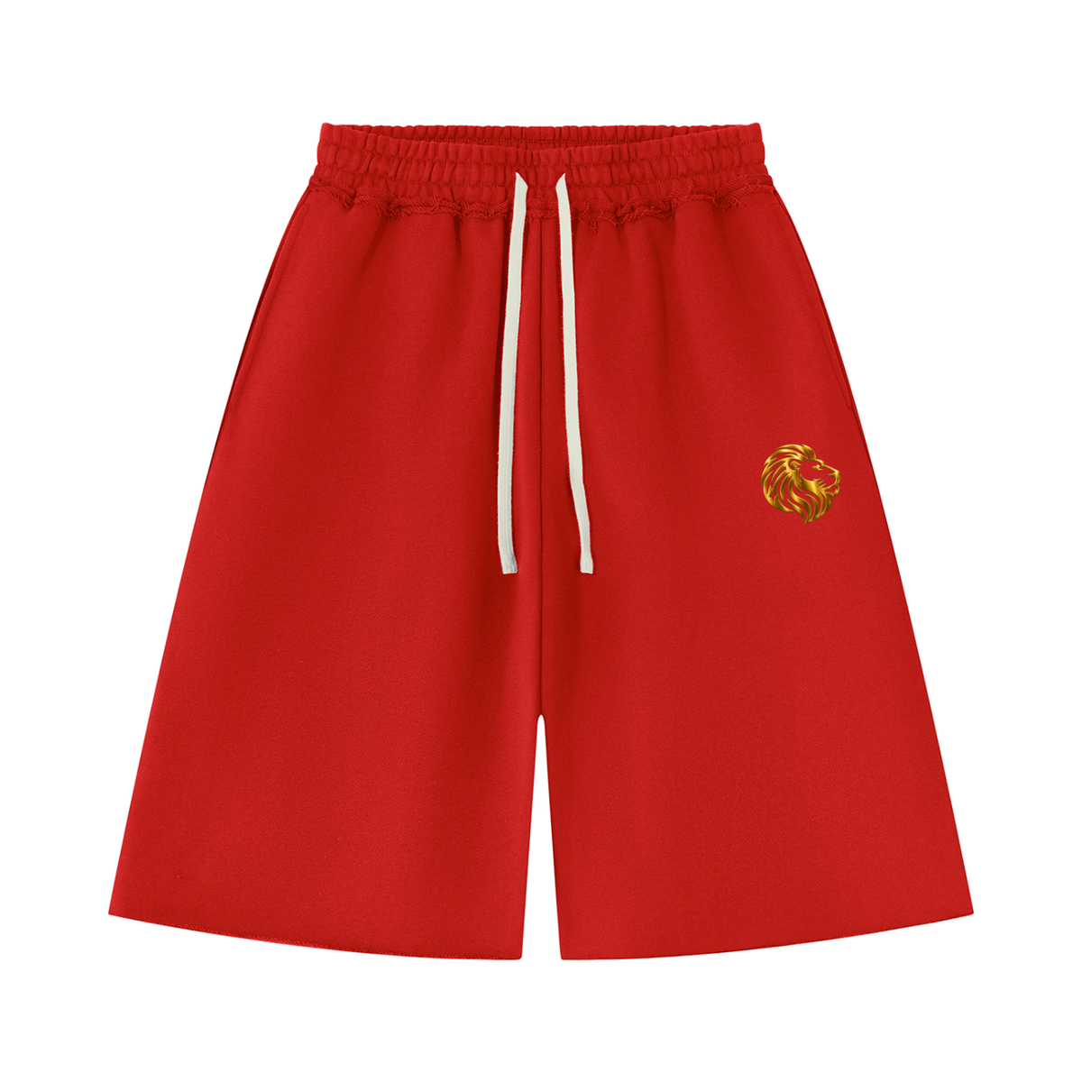The One Pantalones Cortos Gruesos Bordes sin Rematar