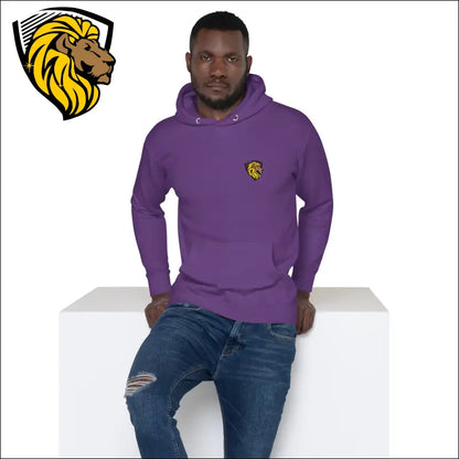 Fallen Hoodie - Purple / S