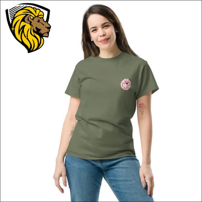 Flower Girl Plus tee - Military Green / 2XL