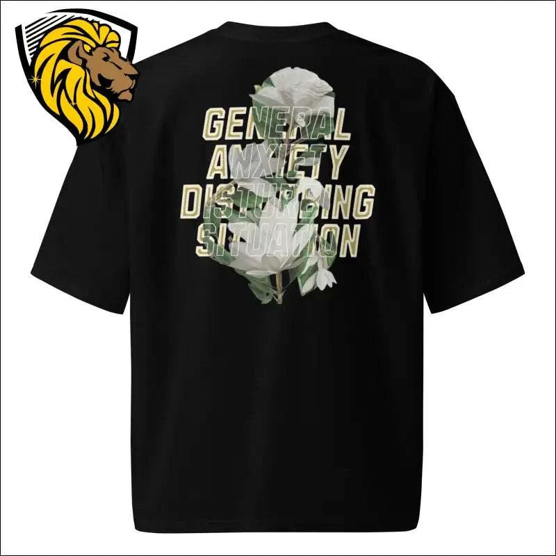 General Anxiety Oversized T-Shirt | Anxiety T-Shirt | Oversized Fit | The One PR