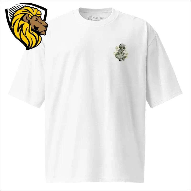 White Oversized T-Shirt - Anxiety Graphic Tee Unisex | The One PR