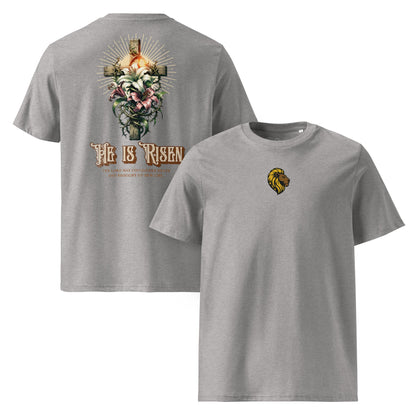 HE is Risen Tshirt The One PR HE is Risen T-Shirt - Organic, Medium Fit, Thoughtfully Made The One PR