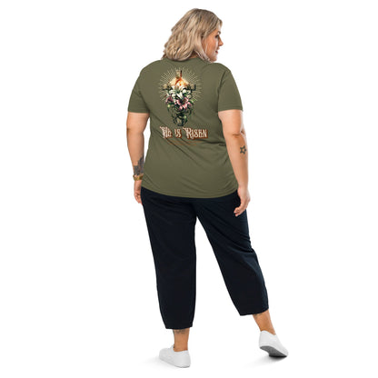 He is Risen organic cotton t-shirt High-Quality Eco T-Shirt "He is Risen" - The One PR Collection The One PR