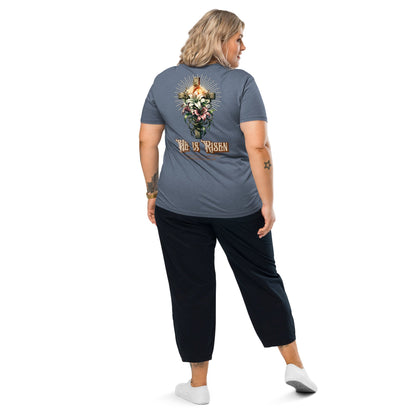 He is Risen organic cotton t-shirt High-Quality Eco T-Shirt "He is Risen" - The One PR Collection The One PR