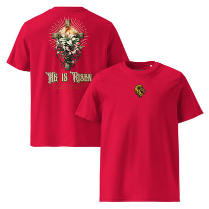 HE is Risen Tshirt The One PR HE is Risen T-Shirt - Organic, Medium Fit, Thoughtfully Made The One PR