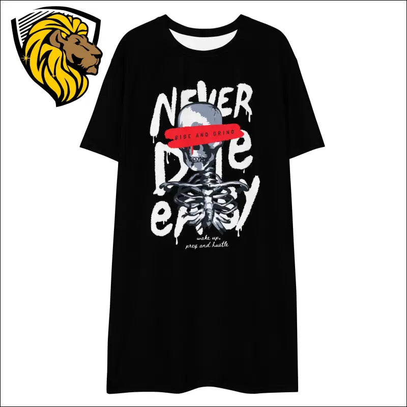 Never Die Easy T-shirt dress - 2XS