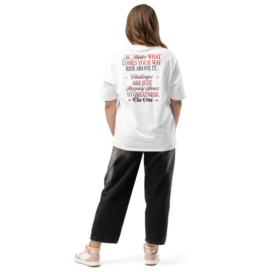 No Matter What Unisex Oversized t-shirt Streetwear Essential Unisex T-Shirt | The One PR - Premium Quality The One PR
