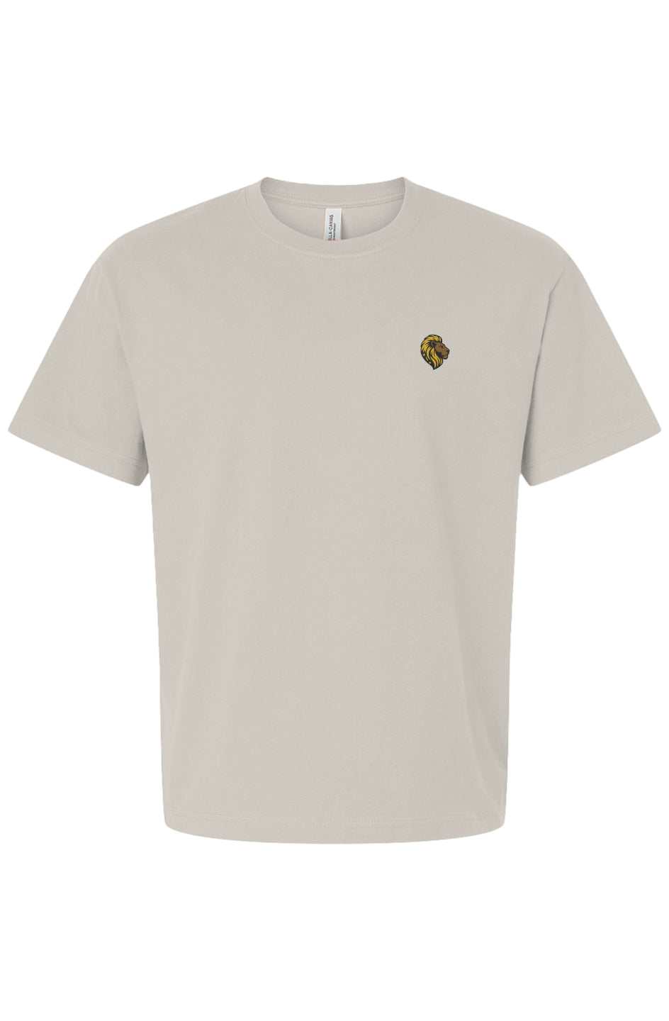 Minimalist T-shirt with Lion Logo | The One PR - Unisex Tee, Lightweight Cotton, Stylish Design.