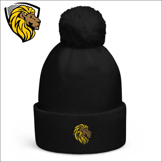 The One Classic Pom pom beanie - Black