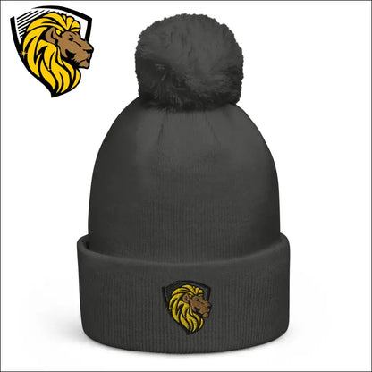 The One Classic Pom pom beanie - Graphite Grey