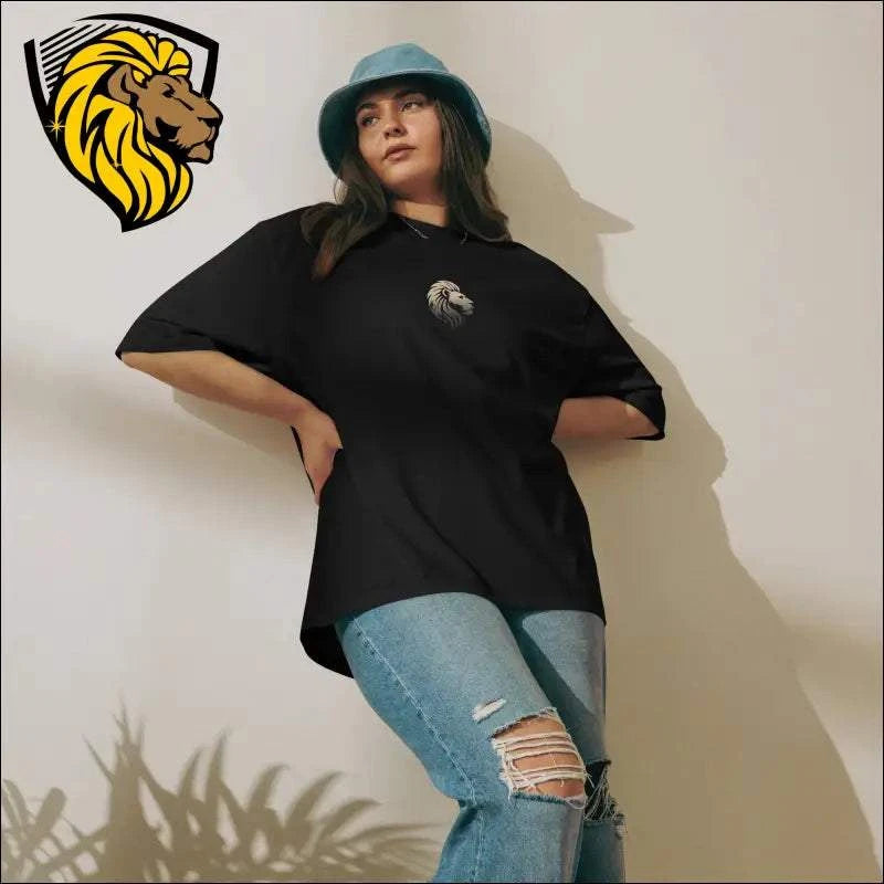 Oversized Black T-shirt Plus Size Women's Fashion - The One PR