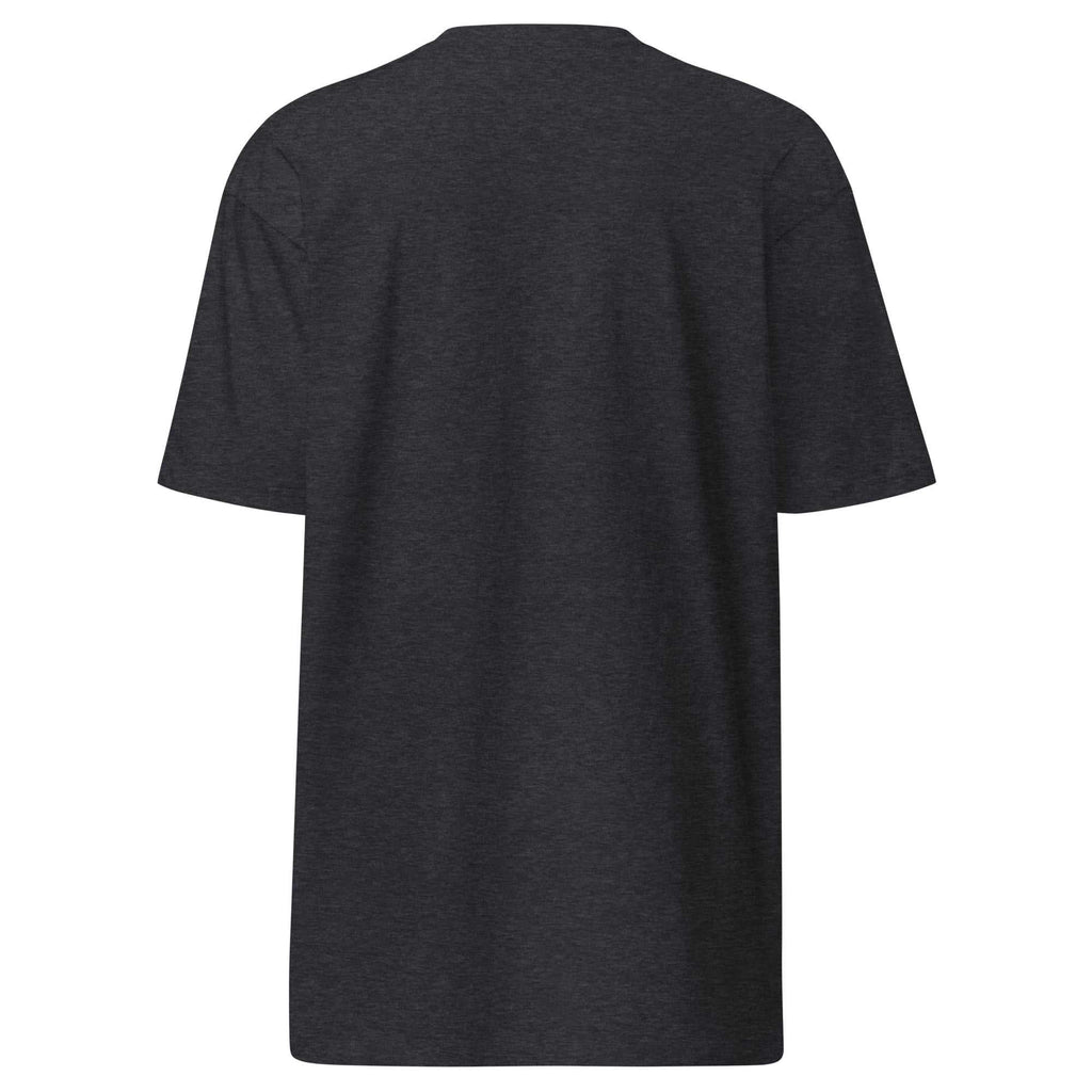The One PR Charcoal Grey Heavyweight T-Shirt | Premium Men's Cotton Tee | Oversized Style