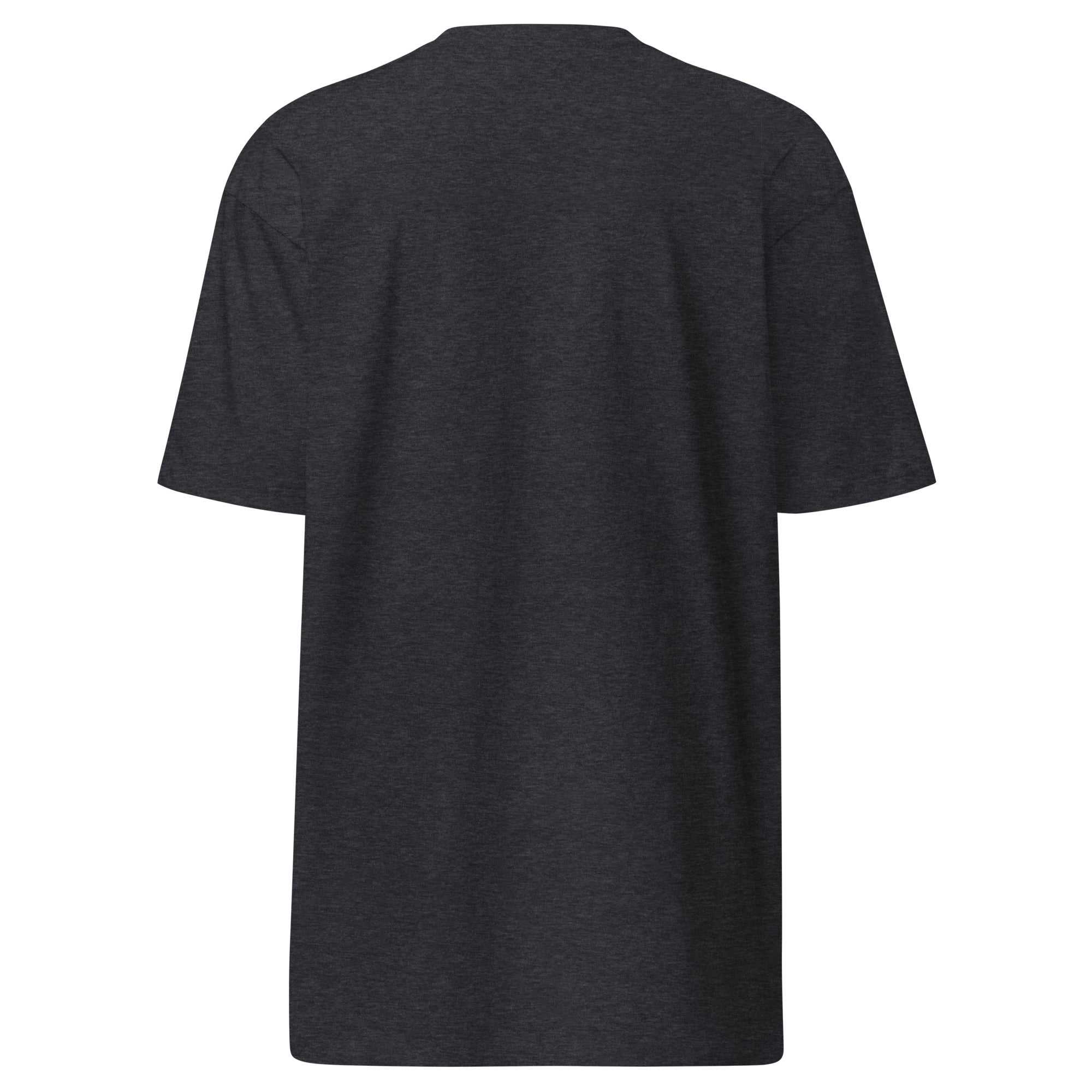 The One PR Charcoal Grey Heavyweight T-Shirt | Premium Men's Cotton Tee | Oversized Style