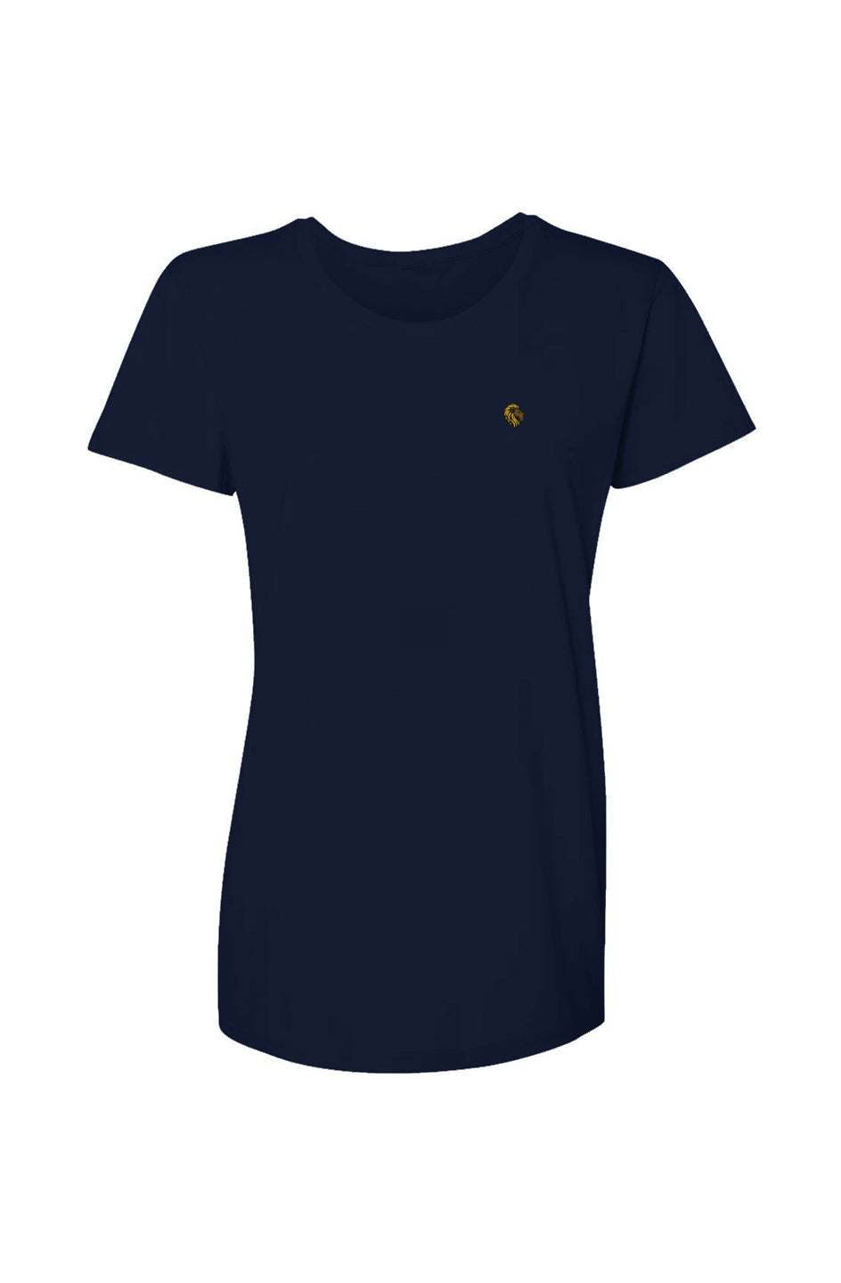 The One Ladies Softstyle T-Shirt navy blue women's cotton semi-fitted short sleeve tee