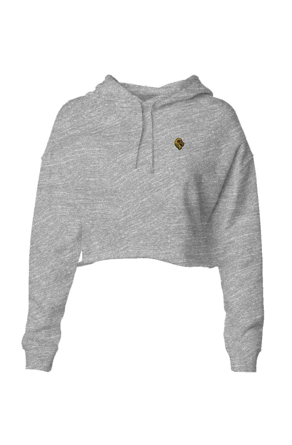 The One PR: Gray Lightweight Crop Hoodie for Women - Stylish & Comfortable Athleisure Wear