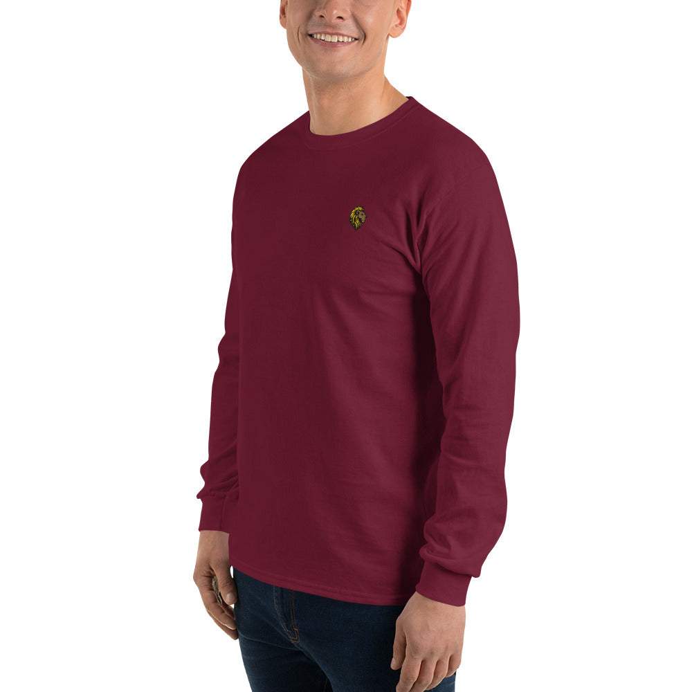 Burgundy Long Sleeve Shirt - Men's Fashion | The One PR | Shop Now!