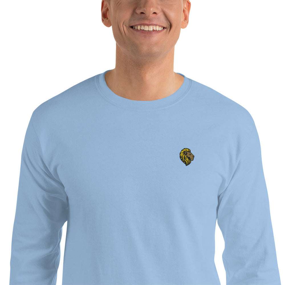 The One PR Light Blue Long Sleeve Shirt with Lion Logo