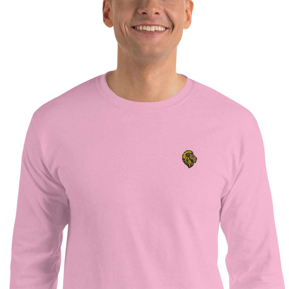 The One PR Pink Long Sleeve Shirt - Cotton Comfort, Lion Logo. Classic fit. Shop now!
