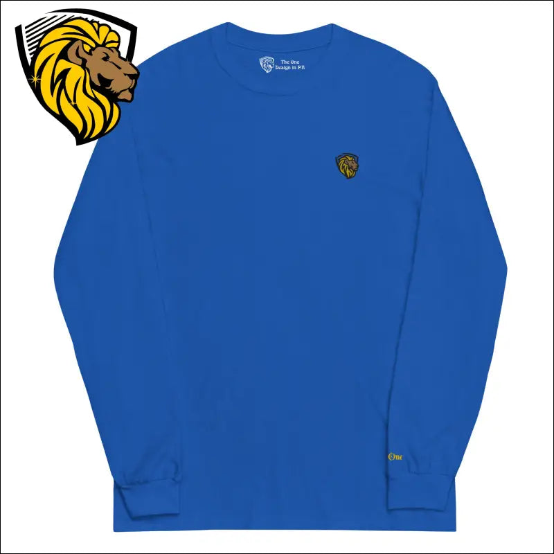 The One Long Sleeve Shirt - Royal / S