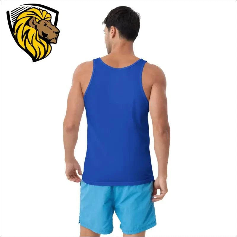 THE ONE MEN'S TANK TOP PR: Men's Cotton Tank Top - Casual Fitted Summer Wear