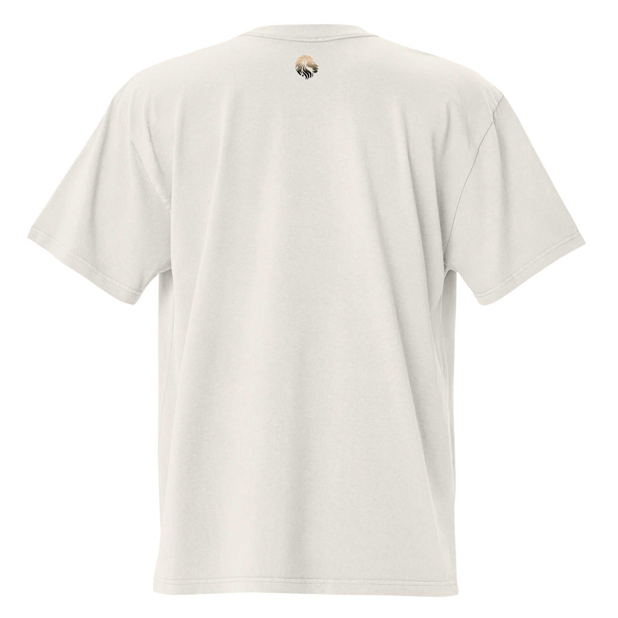 Oversized Faded T-Shirt by The One PR - Back View. Comfort & Style in Men's Tee, Faded Design