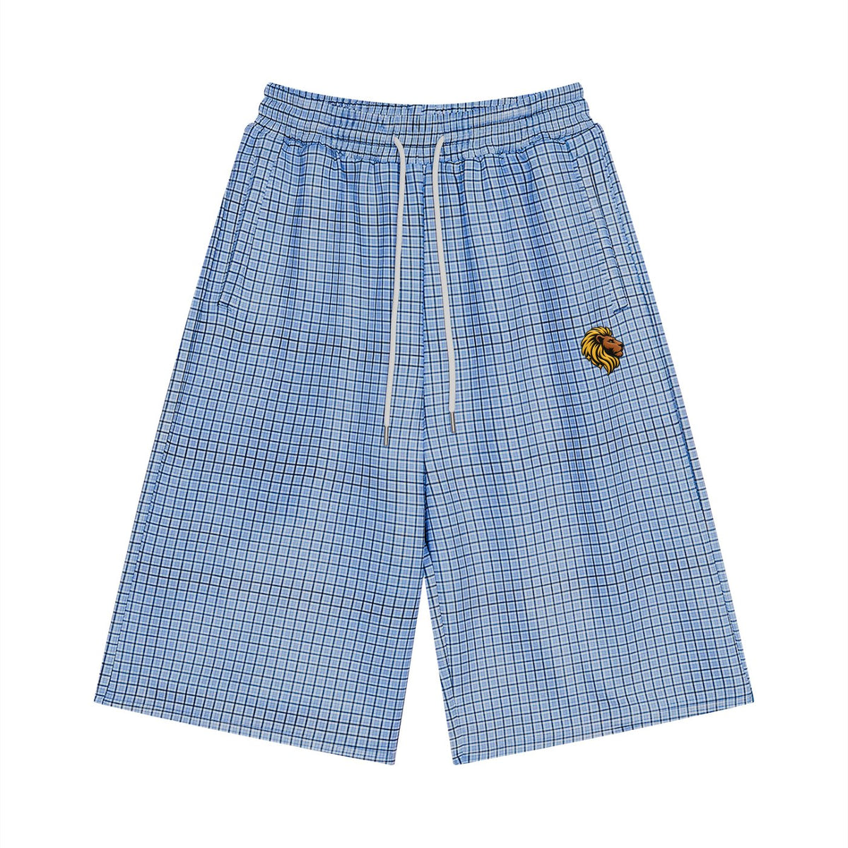 The One Plaid Drawstring Shorts