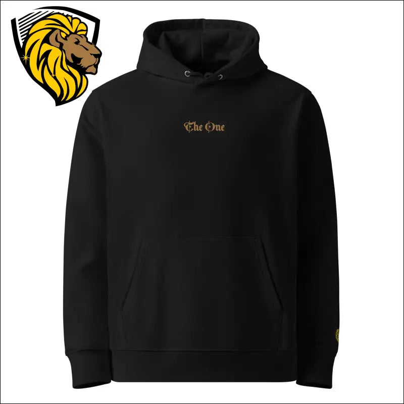 The One Premium eco hoodie - Black / S