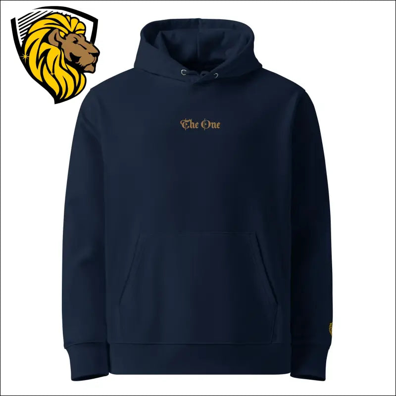 The One Premium eco hoodie - French Navy / S