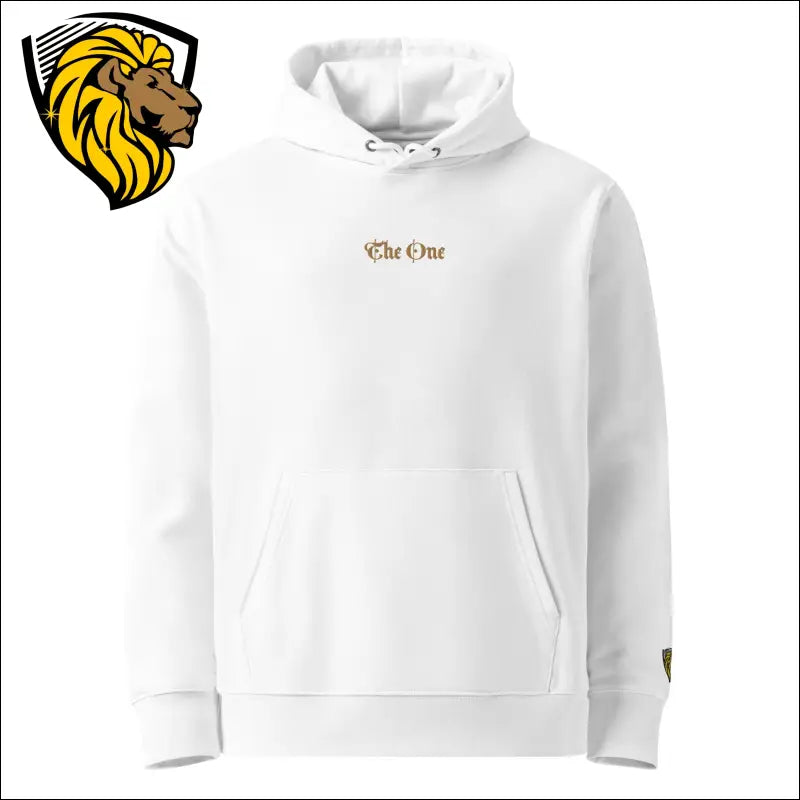 The One Premium eco hoodie - White / S