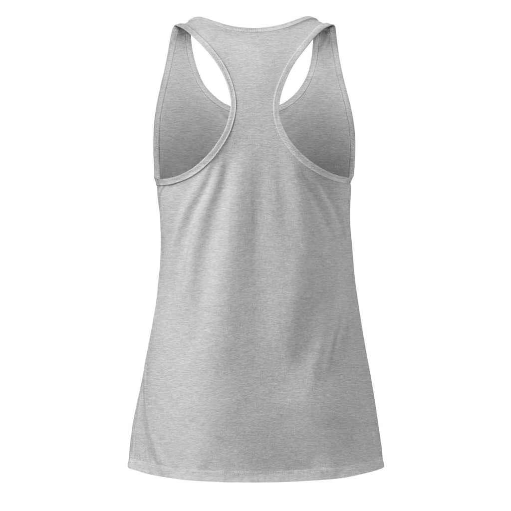 The One Racerback Tank Top Women's Fitted Grey Workout Tank Top The One PR