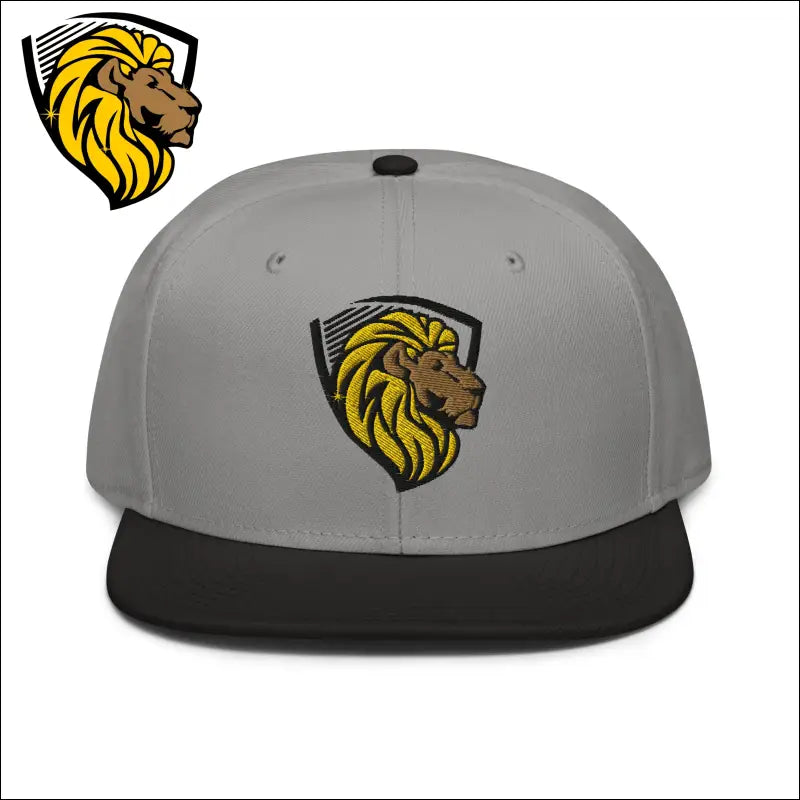 The One Snapback Hat - Black / Gray / Gray