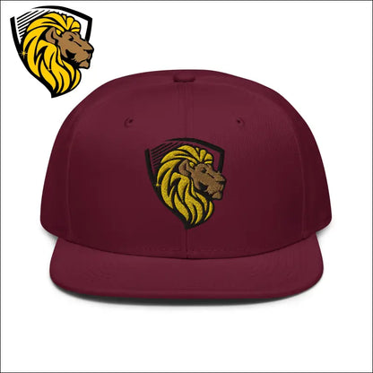 The One Snapback Hat - Burgundy maroon