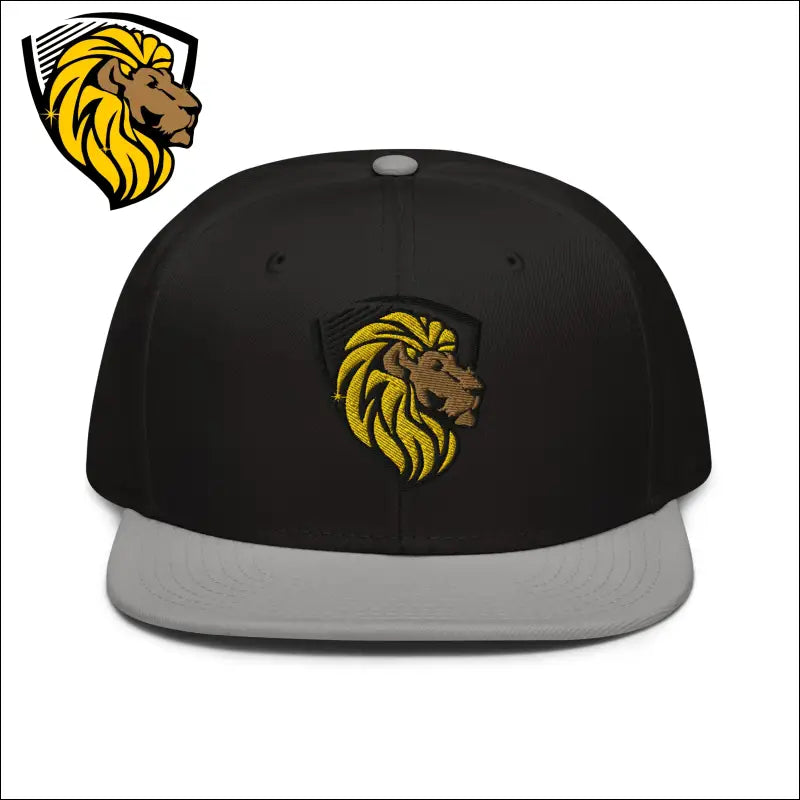 The One Snapback Hat - Gray / Black / Black