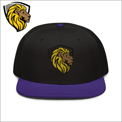 The One Snapback Hat - Purple / Black / Black