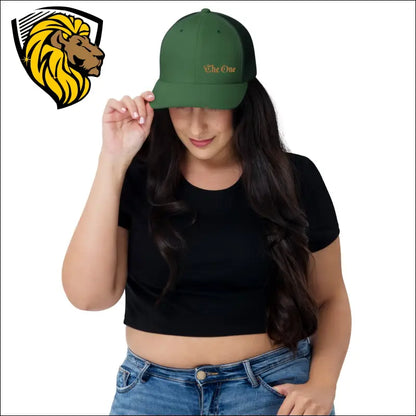 The One Trucker Cap - Evergreen