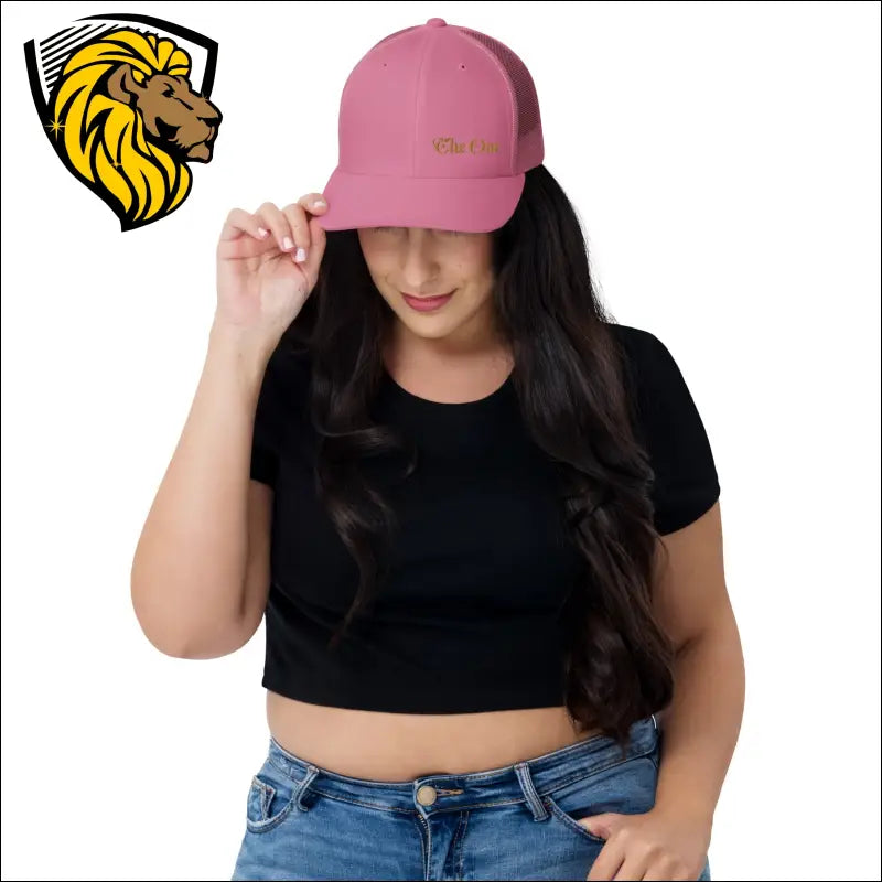 The One Trucker Cap - Pink