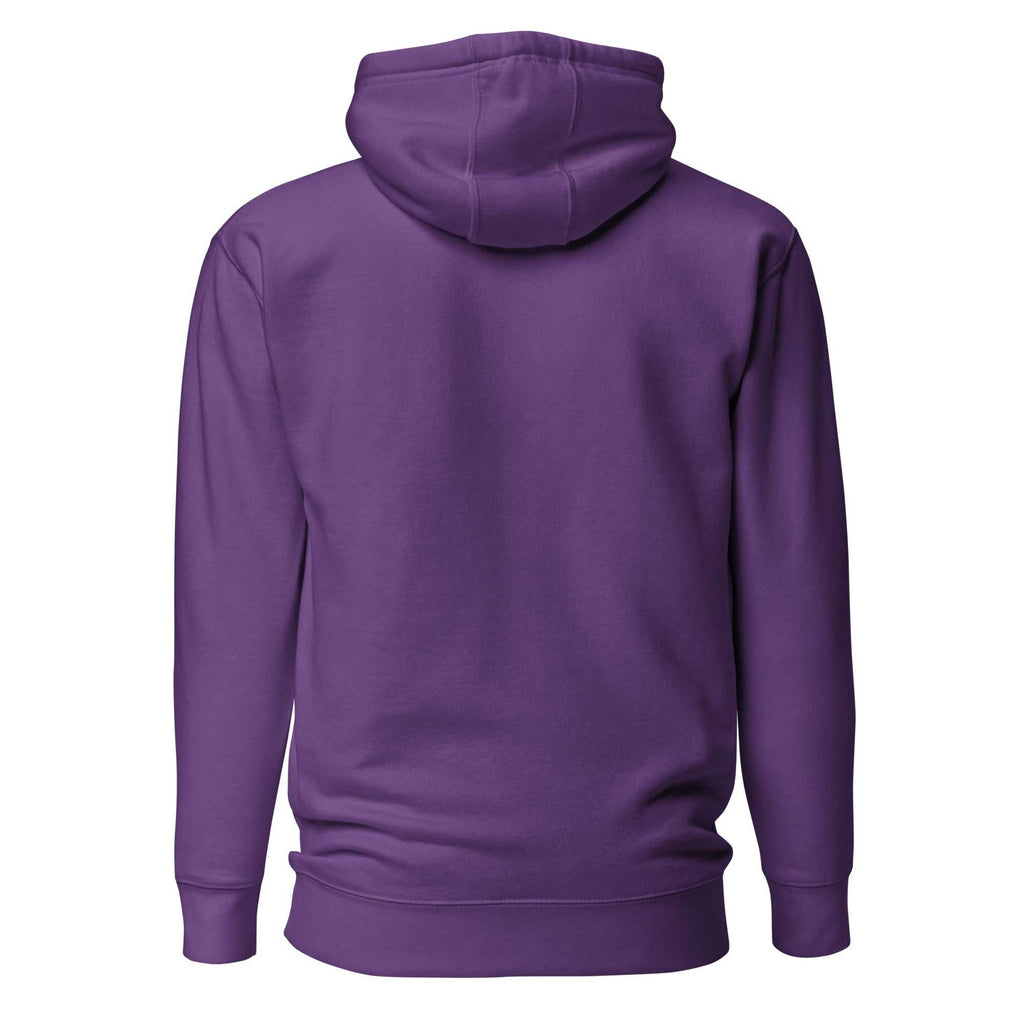Purple Unisex Hoodie | The One PR: Comfortable Cotton-Blend Pullover Sweatshirt