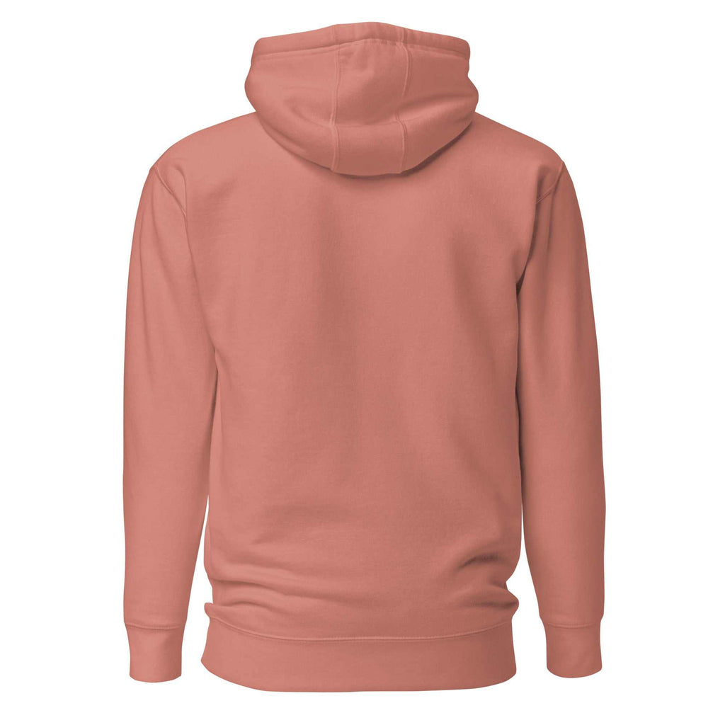 Unisex Cotton Hoodie - Casual, Back View, Pullover Sweatshirt
